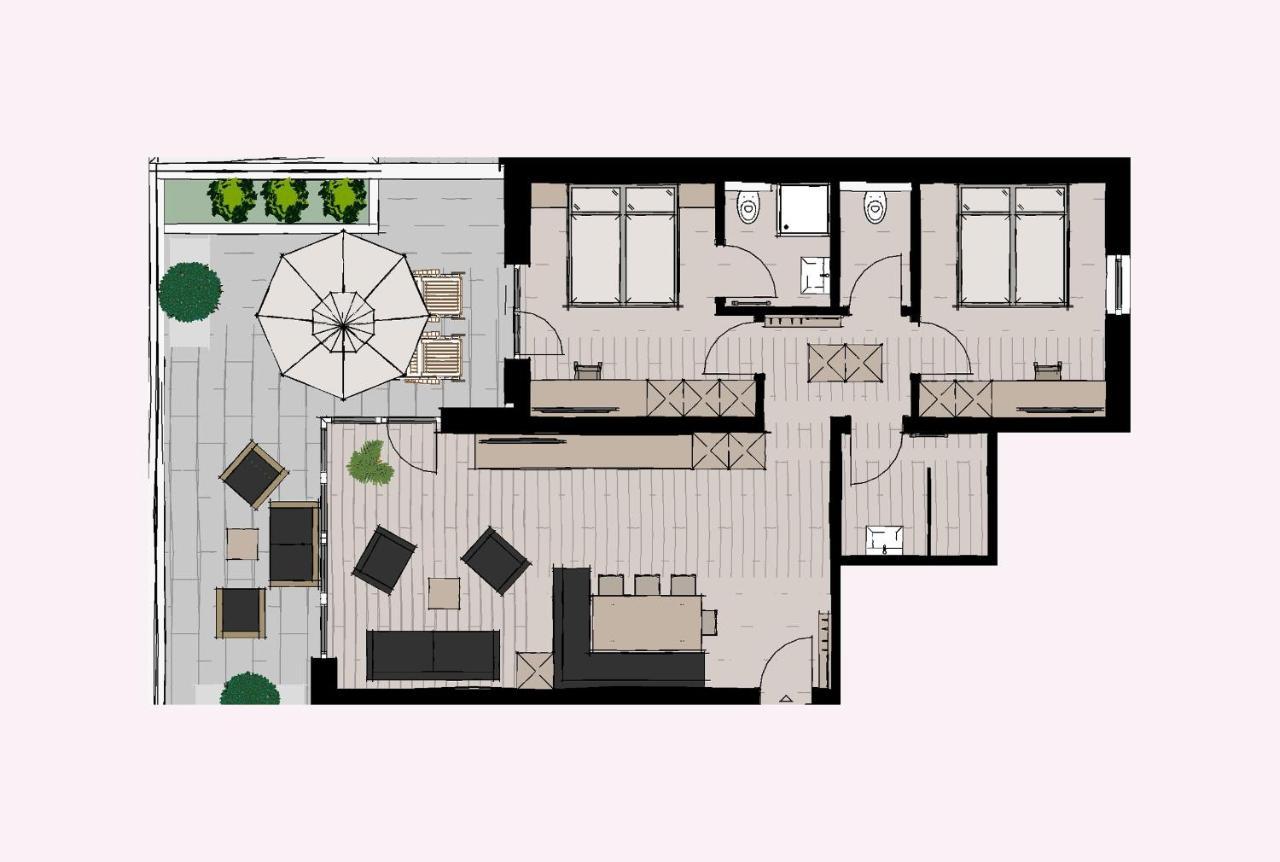 Gabriela Appartements Serfaus Eksteriør billede